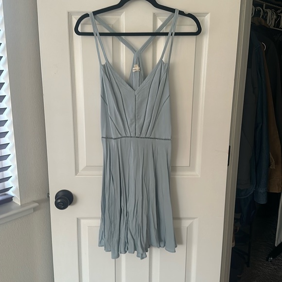Blue/Grey Dress - Picture 1 of 2